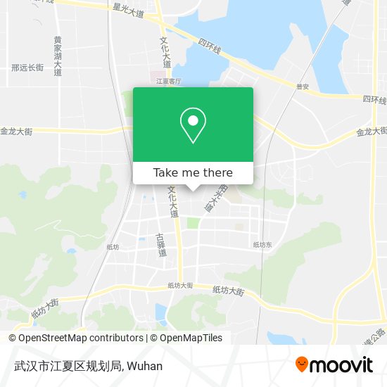 武汉市江夏区规划局 map