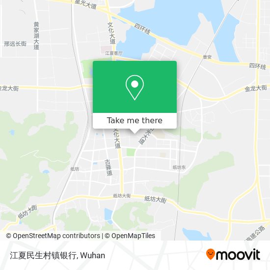 江夏民生村镇银行 map