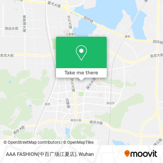 AAA FASHION(中百广场江夏店) map