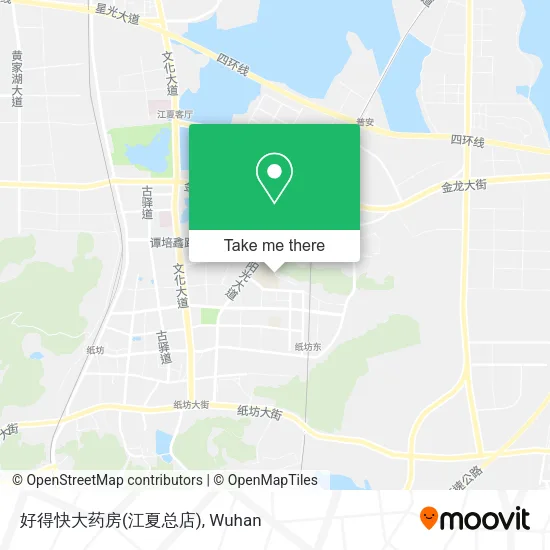 好得快大药房(江夏总店) map