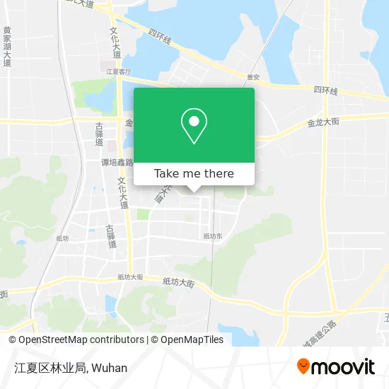 江夏区林业局 map