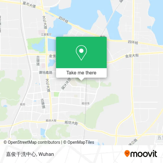 嘉俊干洗中心 map