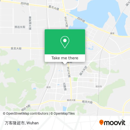 万客隆超市 map