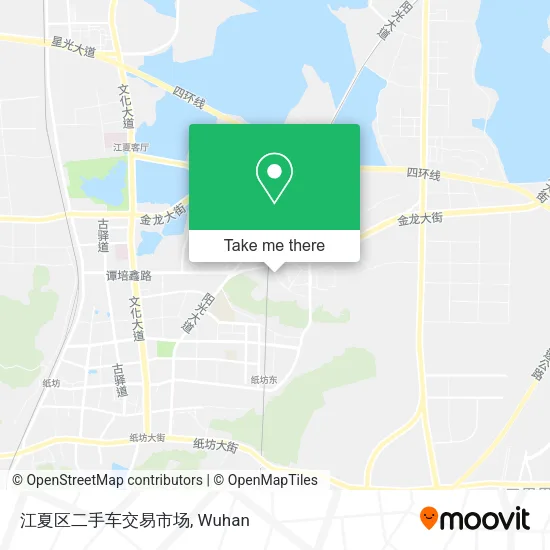 江夏区二手车交易市场 map