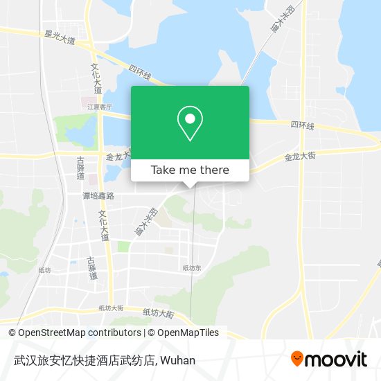 武汉旅安忆快捷酒店武纺店 map