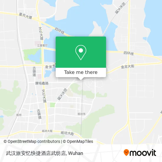 武汉旅安忆快捷酒店武纺店 map