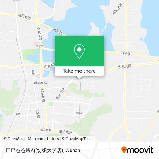 巴巴爸爸烤肉(纺织大学店) map