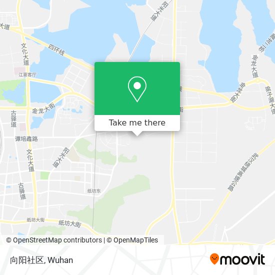 向阳社区 map