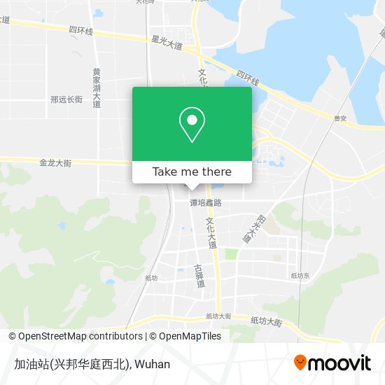 加油站(兴邦华庭西北) map
