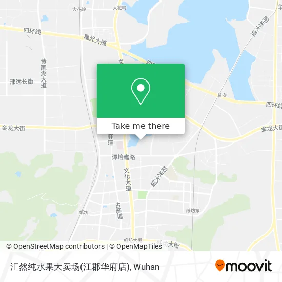 汇然纯水果大卖场(江郡华府店) map