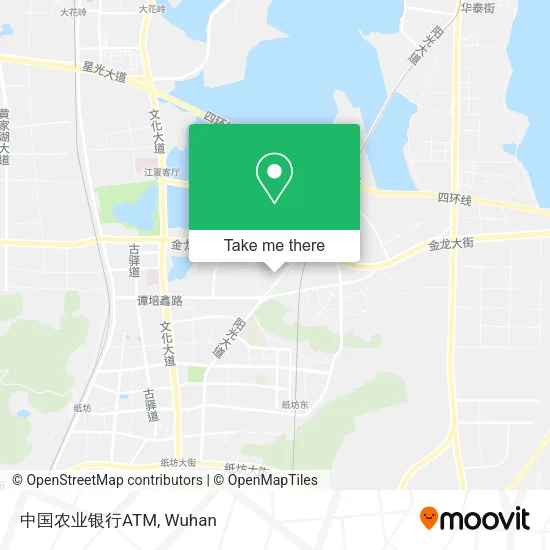 中国农业银行ATM map