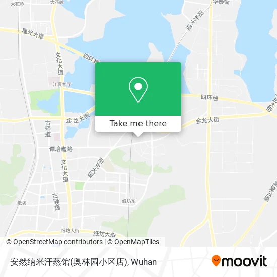 安然纳米汗蒸馆(奥林园小区店) map