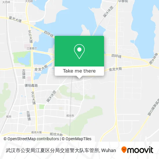武汉市公安局江夏区分局交巡警大队车管所 map