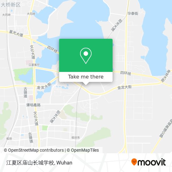 江夏区庙山长城学校 map