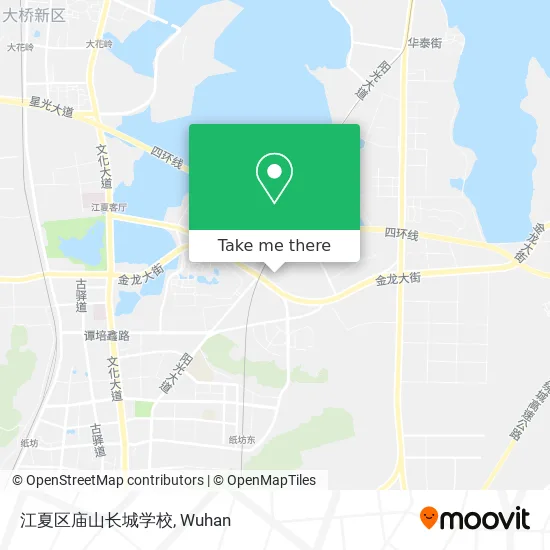 江夏区庙山长城学校 map