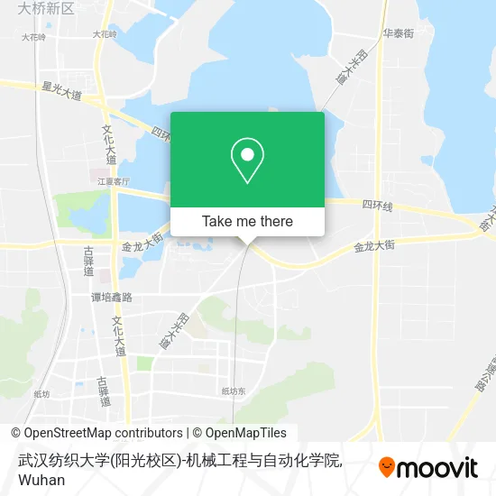 武汉纺织大学(阳光校区)-机械工程与自动化学院 map