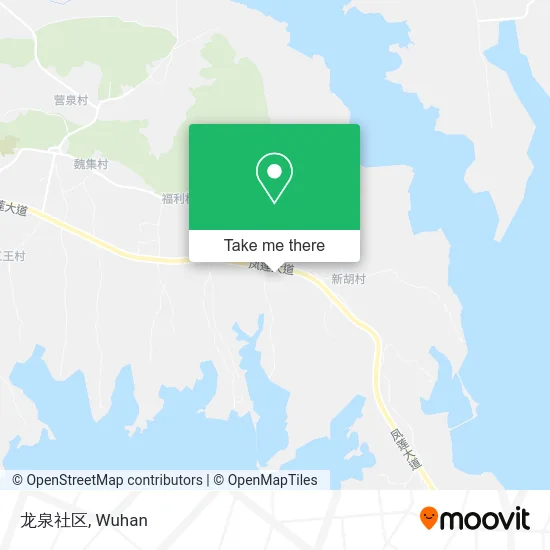 龙泉社区 map