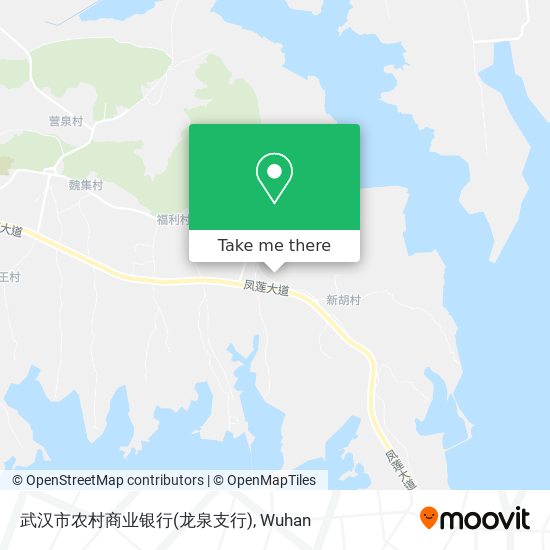 武汉市农村商业银行(龙泉支行) map
