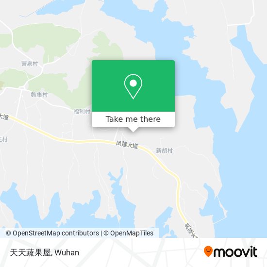 天天蔬果屋 map