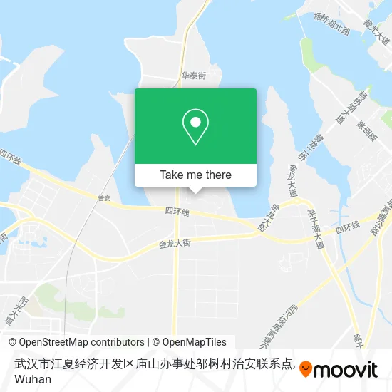 武汉市江夏经济开发区庙山办事处邬树村治安联系点 map