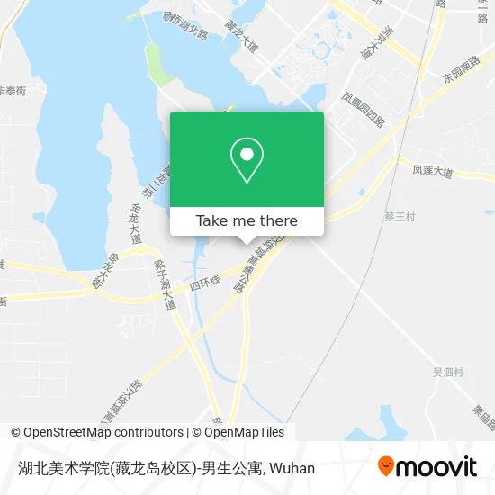 湖北美术学院(藏龙岛校区)-男生公寓 map