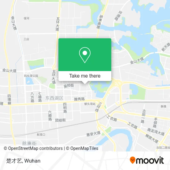 楚才艺 map