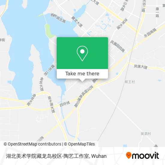 湖北美术学院藏龙岛校区-陶艺工作室 map