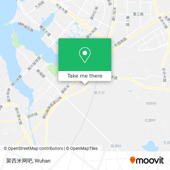 聚西米网吧 map