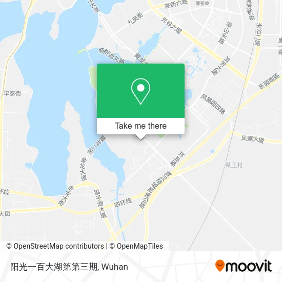 阳光一百大湖第第三期 map