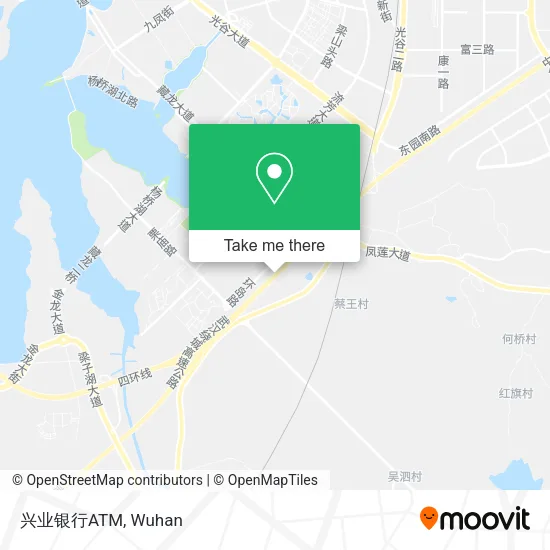 兴业银行ATM map