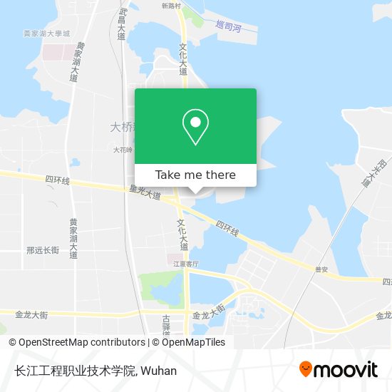 长江工程职业技术学院 map