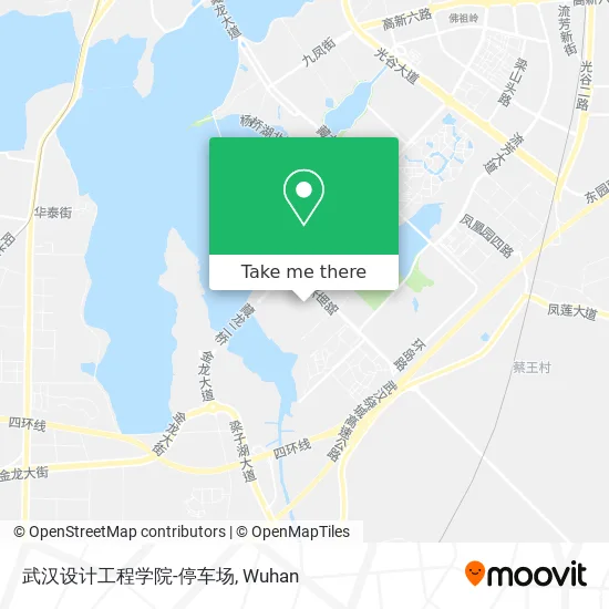 武汉设计工程学院-停车场 map
