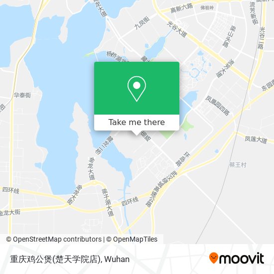 重庆鸡公煲(楚天学院店) map