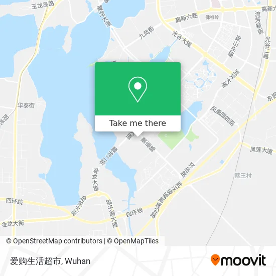 爱购生活超市 map