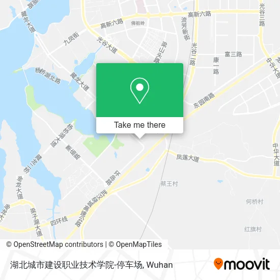 湖北城市建设职业技术学院-停车场 map