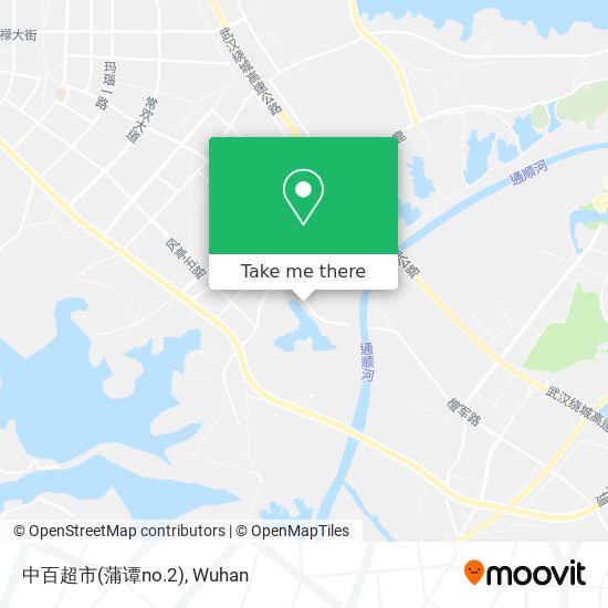 中百超市(蒲谭no.2) map
