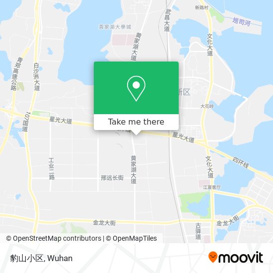 豹山小区 map