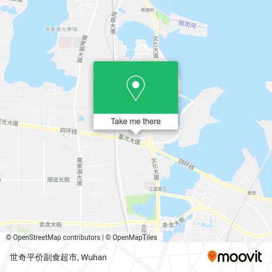 世奇平价副食超市 map