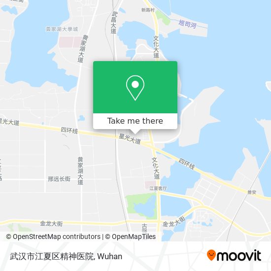 武汉市江夏区精神医院 map