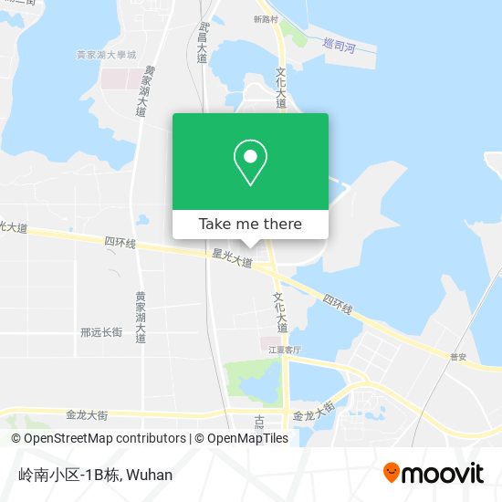 岭南小区-1B栋 map