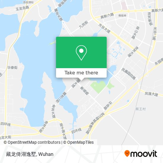 藏龙倚湖逸墅 map