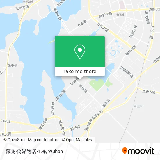 藏龙·倚湖逸居-1栋 map
