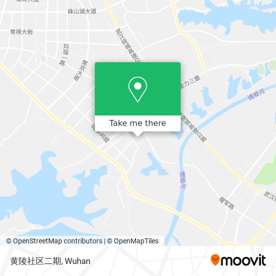黄陵社区二期 map