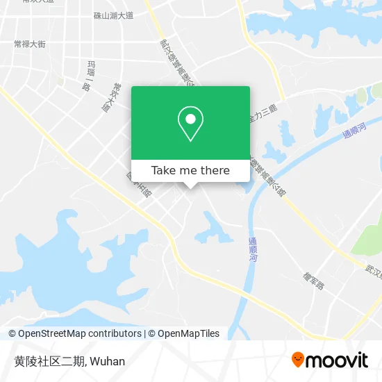 黄陵社区二期 map
