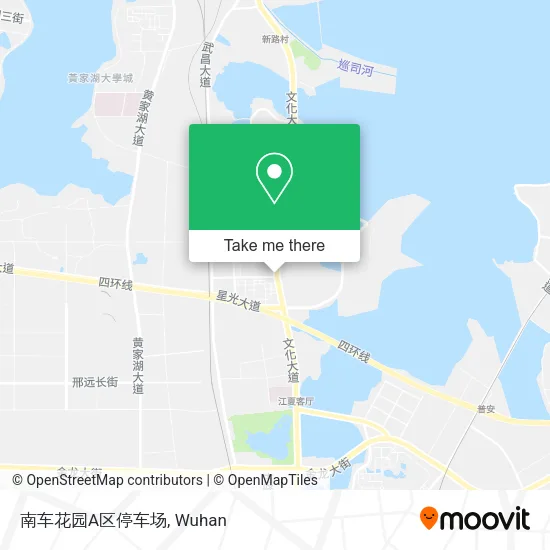南车花园A区停车场 map