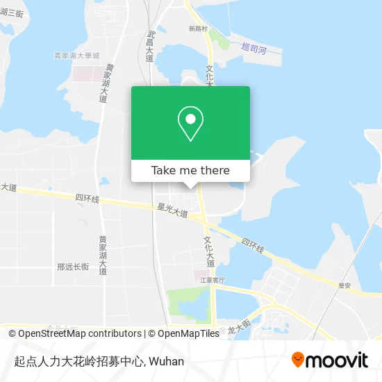 起点人力大花岭招募中心 map