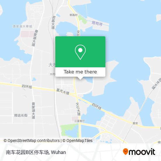 南车花园B区停车场 map