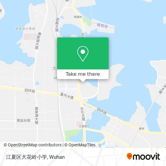江夏区大花岭小学 map