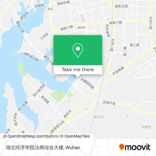 湖北经济学院法商综合大楼 map