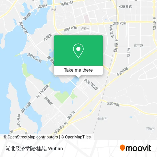 湖北经济学院-桂苑 map